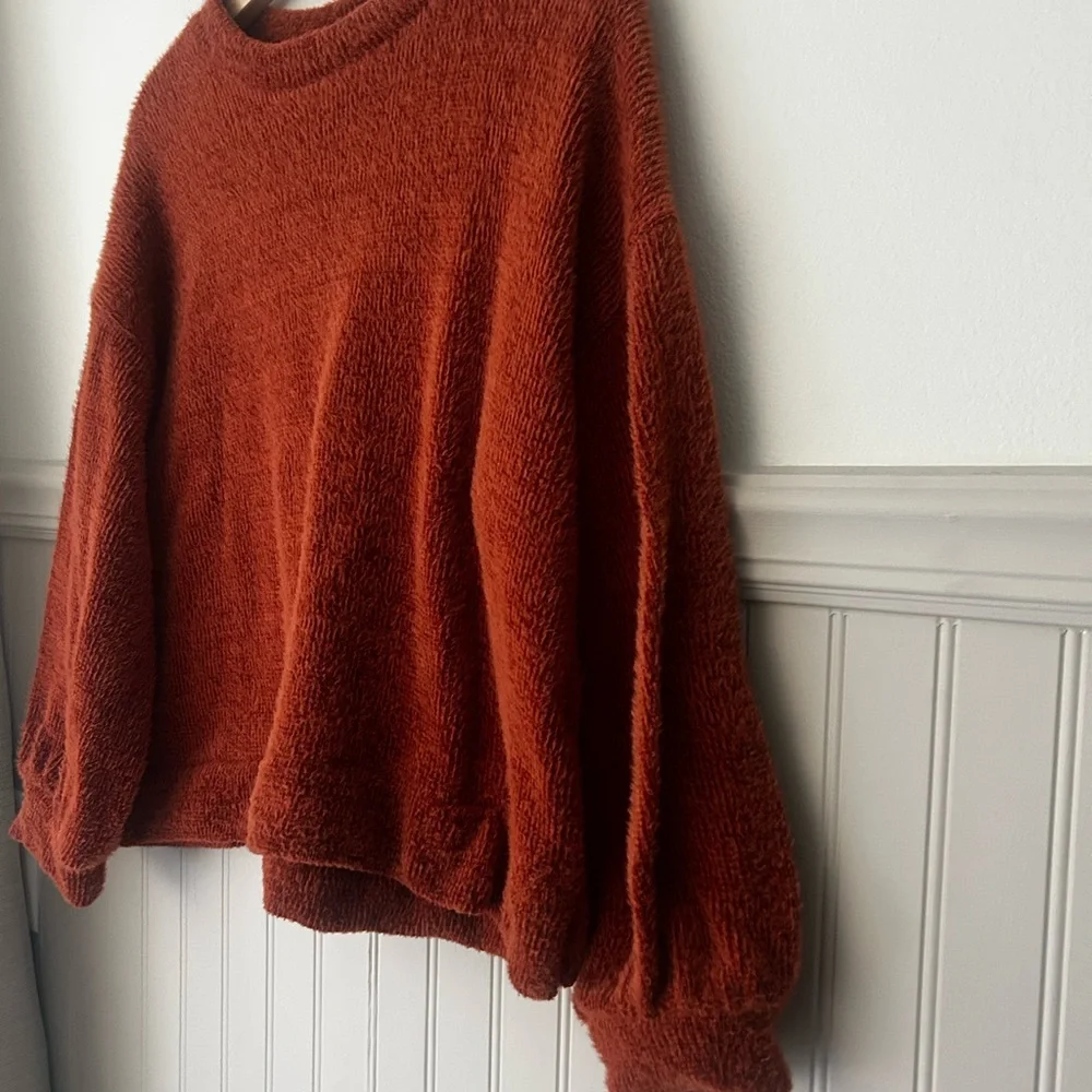 Old Navy Girls XXL Warm Cinnamon Crew Neck Sweater